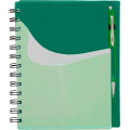 Spiral Notebooks with Front Pocket