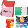 Spiral Notebooks with Front Pocket