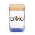 54 oz. Glass Candy Jars w/ Wooden Lids