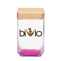 54 oz. Glass Candy Jars w/ Wooden Lids