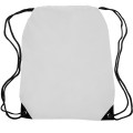 Black Trim Drawstring Bag