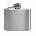 2 oz Heron Brushed Finish Stainless Steel Hip Flask
