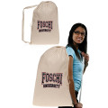 Collegiate Natural Cotton Laundry Bags