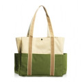 Dual Color Shoulder Tote Bags