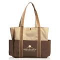 Dual Color Shoulder Tote Bags