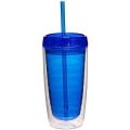 16 oz. Double Wall Acrylic Tumblers With Straw