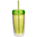 16 oz. Double Wall Acrylic Tumblers With Straw