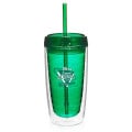 16 oz. Double Wall Acrylic Tumblers With Straw