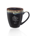 17 oz Water Color Drip Ceramic Mug