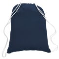 5.5 oz. Cotton Canvas Drawstring Backpack