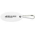 Oval Floater Key Tag