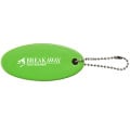 Oval Floater Key Tag