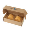 Bamboo Slide-Lid Salt Box Gift Set