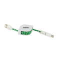 3-in-1 Retractable Fabric Charge-It Cable