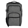 Heathered RFID Laptop Backpack & Briefcase