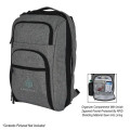 Heathered RFID Laptop Backpack & Briefcase