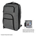 Heathered RFID Laptop Backpack & Briefcase