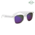 Crystalline Mirrored Malibu Sunglasses