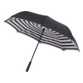 48" Arc Blanc Noir Inversion Umbrella