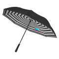 48" Arc Blanc Noir Inversion Umbrella