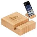 Bamboo Bloc Phone Stand