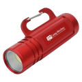 COB Flashlight With Carabiner