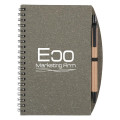 5" x 7" Eco-Inspired Spiral Notebook & Pen