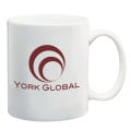 11 Oz. White Ceramic Mug