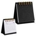 Kraft Paper Mini Desk Calendar