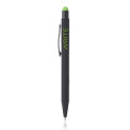 Rubberized Color Pop Pen with Stylus