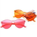Transparent Frame Sunglasses