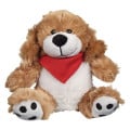 6" Plush Big Paw Dog With Shirt