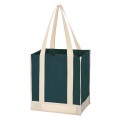 Non-Woven Two-Tone Shopper Tote Bag