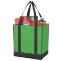 Non-Woven Two-Tone Shopper Tote Bag