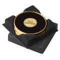 Two Coasters in Deluxe Black Flocked Gift Box