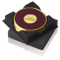 Two Coasters in Deluxe Black Flocked Gift Box