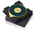 Two Coasters in Deluxe Black Flocked Gift Box