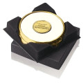 Two Coasters in Deluxe Black Flocked Gift Box