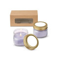 USA Made Glass Jar Candle Set