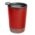 10Oz. Stainless Steel Zoe Tumbler With Cork Base