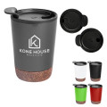 10Oz. Stainless Steel Zoe Tumbler With Cork Base