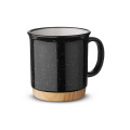 15 oz Campfire Mug With Bamboo Base