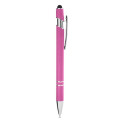 CORE365 Rubberized Aluminum Click Stylus Pen