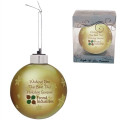 Light Up Glass Holiday Christmas Tree Ornament