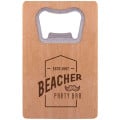 Wood Credit Card Bottle Opener