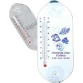 Large Acrylic Oval Temperature Gauge