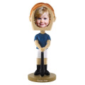 Girl's softball bobblehead
