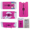 3-in-1 Cell Phone Card Holder w/Packaging