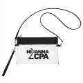 Game Day Clear Wristlet Pouch