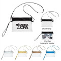 Game Day Clear Wristlet Pouch